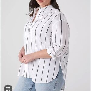 Lane Bryant Oversized Button Down